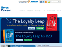 Tablet Screenshot of pearson4loyalty.com